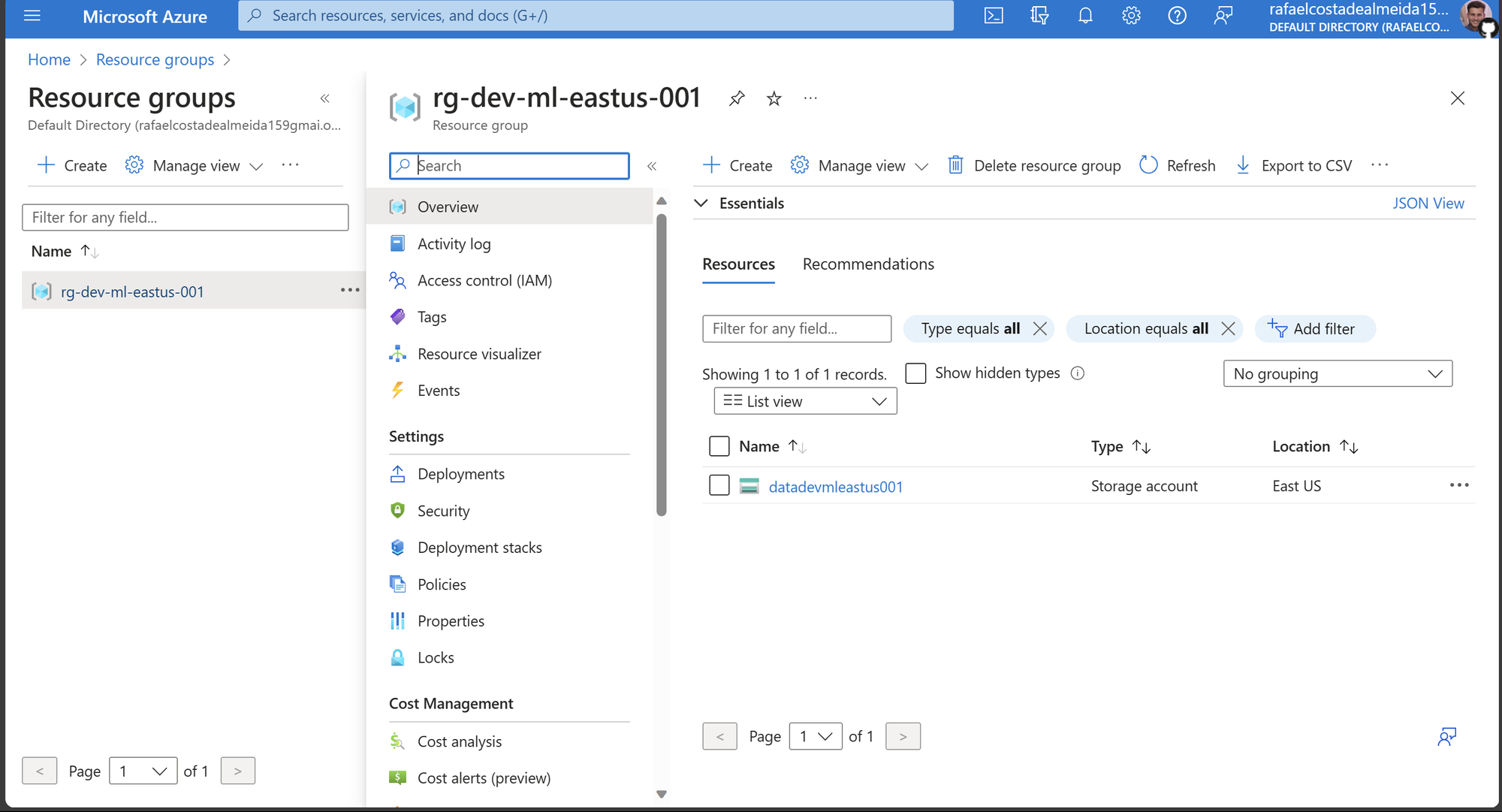 Desbravando Machine Learning na Azure com um exemplo completo: Parte 1 - Preparação do Ambiente