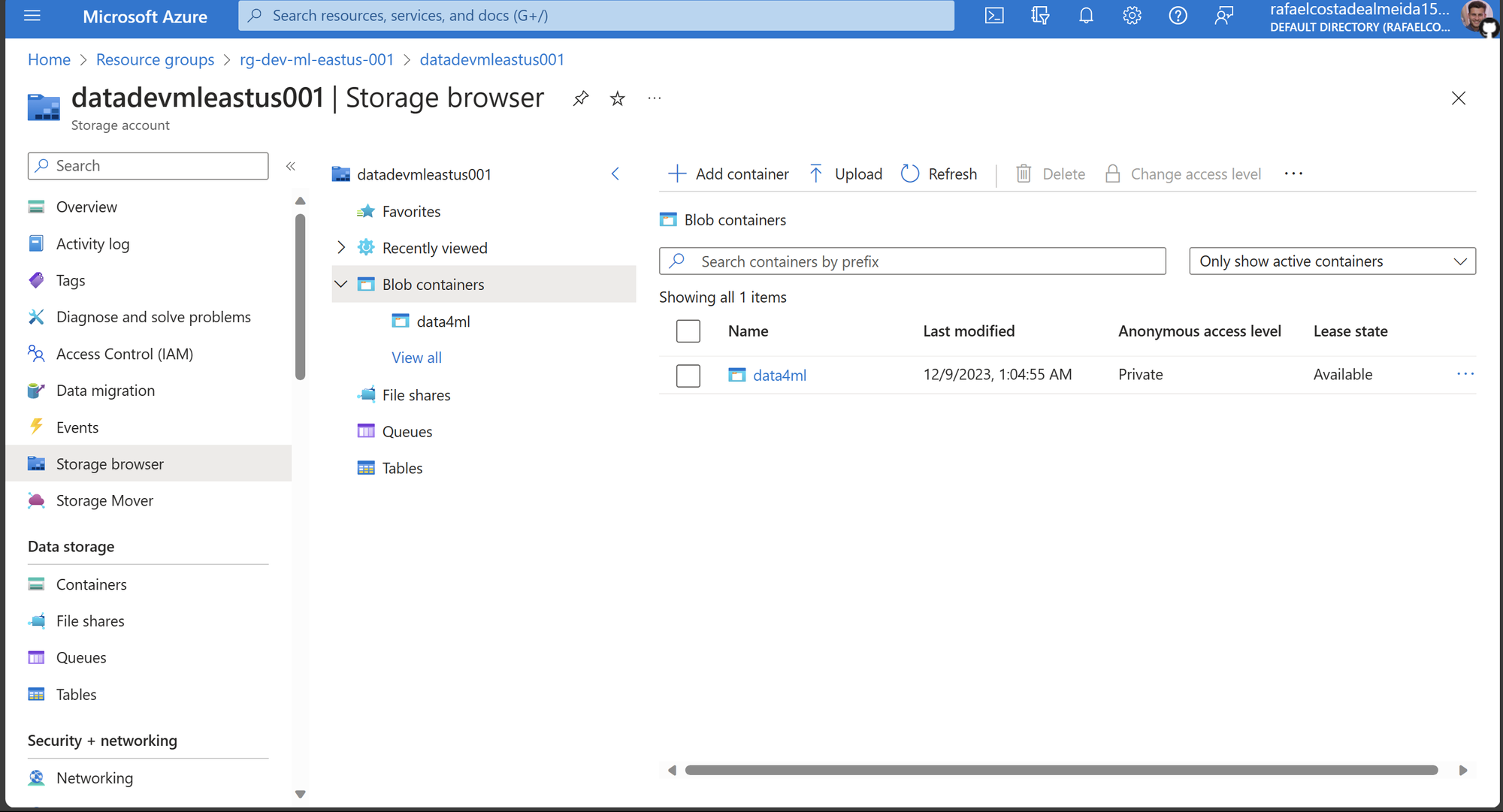 Desbravando Machine Learning na Azure com um exemplo completo: Parte 1 - Preparação do Ambiente