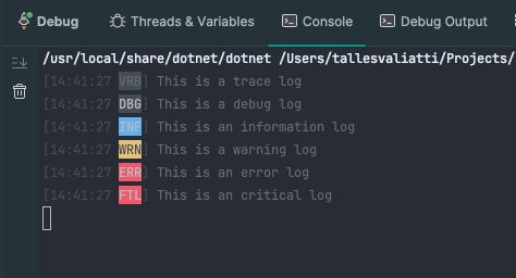 Criando logs com o Serilog - parte 1