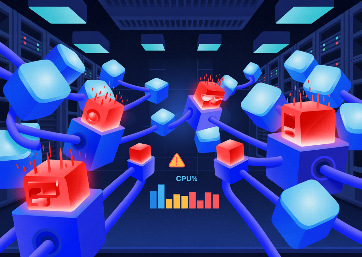 Caso: Aplicações travando diariamente em cluster AKS