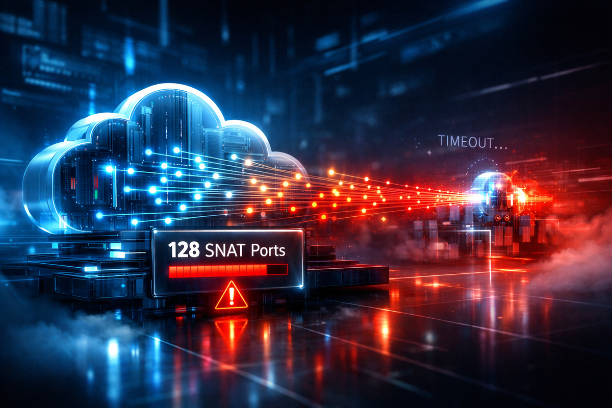 O Timeout que funcionava na minha máquina: como diagnosticamos SNAT Port Exhaustion no Azure