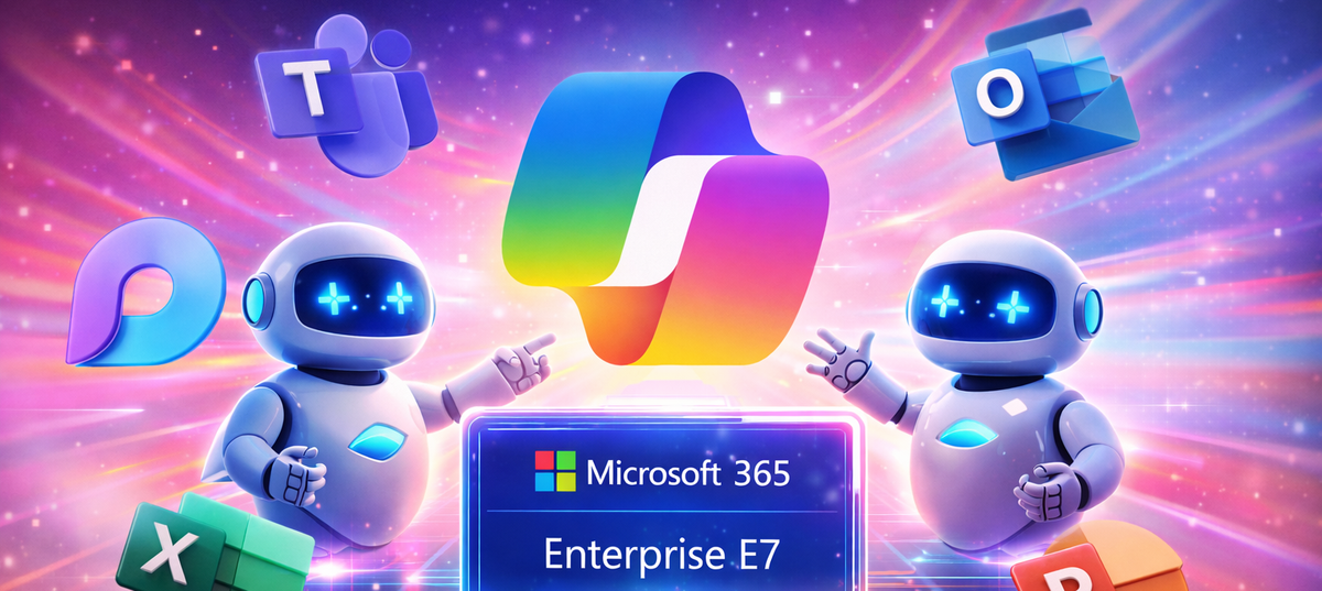 Licença E7 e a terceira onda do Copilot